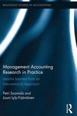 Management Accounting Research in Practice 1