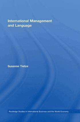 Susanne Tietze - International Management and Language, Häftad