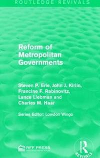 bokomslag Reform of Metropolitan Governments