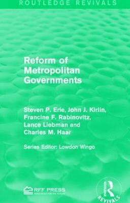bokomslag Reform of Metropolitan Governments