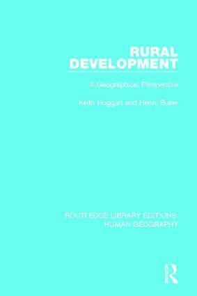 Keith Hoggart, Henry Buller - Rural Development, Häftad