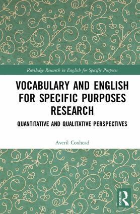 Averil Coxhead - Vocabulary and English for Specific Purposes Research, Inbunden