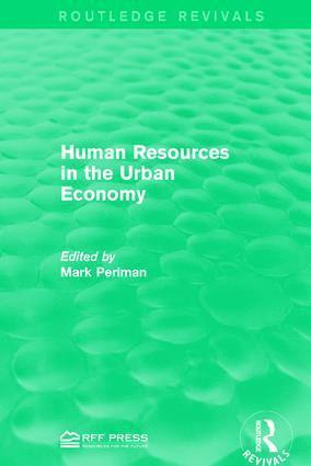 bokomslag Human Resources in the Urban Economy