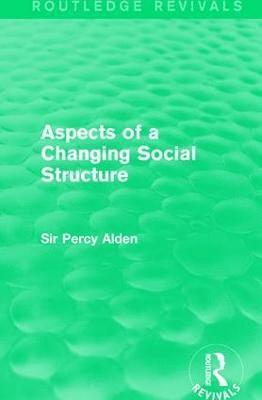 bokomslag Aspects of a Changing Social Structure