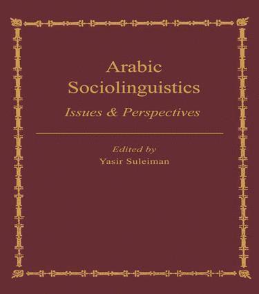 bokomslag Arabic Sociolinguistics