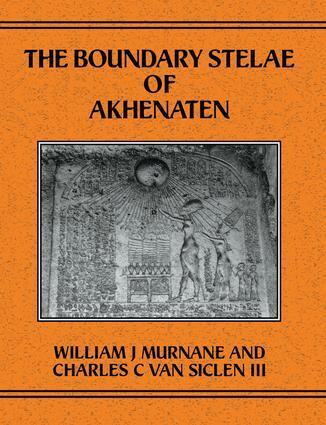 William J. Murnane, Charles C. Van Siclen III - Boundary Stelae Of Akhentaten, Häftad