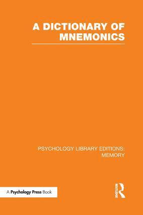 Various - Dictionary of Mnemonics (PLE: Memory), Häftad