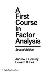 bokomslag A First Course in Factor Analysis