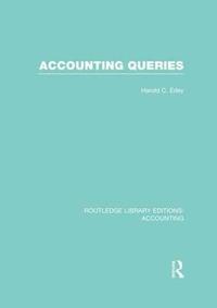 bokomslag Accounting Queries (RLE Accounting)