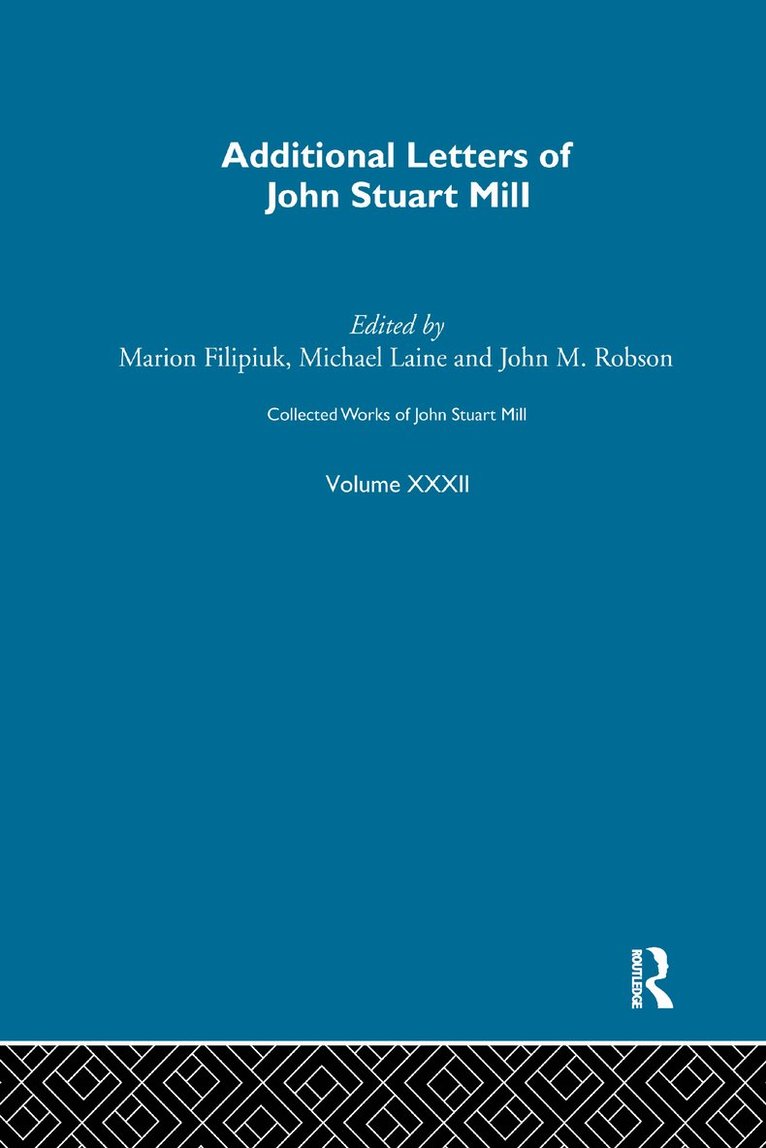 Collected Works of John Stuart Mill 1