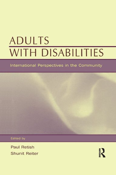 bokomslag Adults With Disabilities