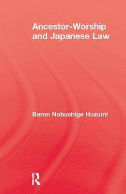 Ancestor Worship & Japanese Law 1