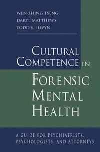 bokomslag Cultural Competence in Forensic Mental Health