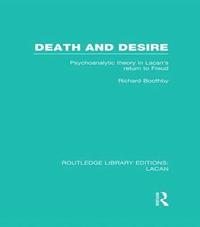 bokomslag Death and Desire (RLE: Lacan)