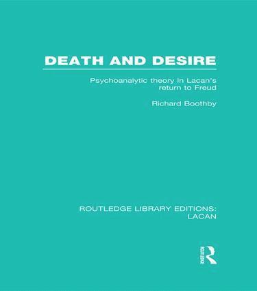 bokomslag Death and Desire (RLE: Lacan)