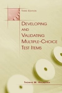 bokomslag Developing and Validating Multiple-choice Test Items