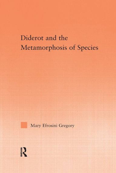 bokomslag Diderot and the Metamorphosis of Species