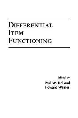 Paul W. Holland, Howard Wainer - Differential Item Functioning, Häftad