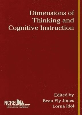 bokomslag Dimensions of Thinking and Cognitive Instruction