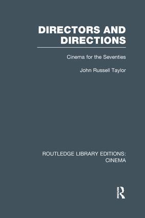 John Russell Taylor - Directors and Directions, Häftad