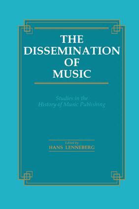 Hans Lenneberg - Dissemination of Music, Häftad