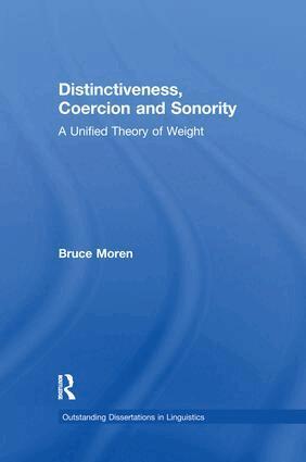 Bruce Moren - Distinctiveness, Coercion and Sonority, Häftad