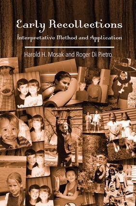 Harold H. Mosak, Roger Di Pietro - Early Recollections, Häftad