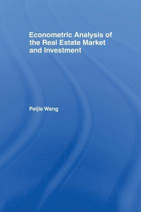 bokomslag Econometric Analysis of the Real Estate Market and Investment