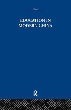 Education in Modern China 1