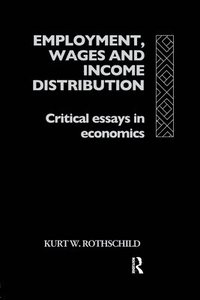 bokomslag Employment, Wages and Income Distribution