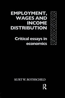 bokomslag Employment, Wages and Income Distribution