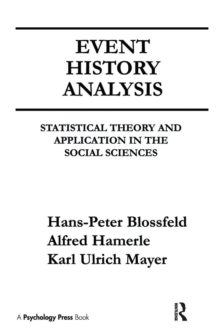 Event History Analysis