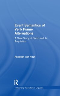 bokomslag Event Semantics of Verb Frame Alternations