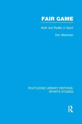 Eric Midwinter - Fair Game (RLE Sports Studies), Häftad