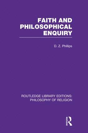 bokomslag Faith and Philosophical Enquiry