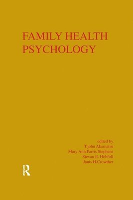 bokomslag Family Health Psychology