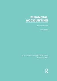 bokomslag Financial Accounting  (RLE Accounting)