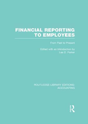 bokomslag Financial Reporting to Employees (RLE Accounting)