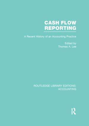 Thomas Lee - Cash Flow Reporting (RLE Accounting), Häftad