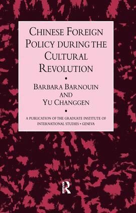 Barbara Barnouin, Yu Changgen - Chinese Foreign Policy, Häftad