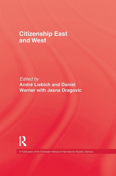 bokomslag Citizenship East and West