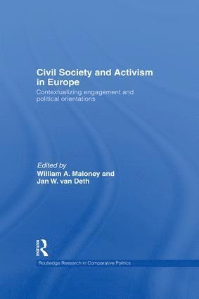 bokomslag Civil Society and Activism in Europe