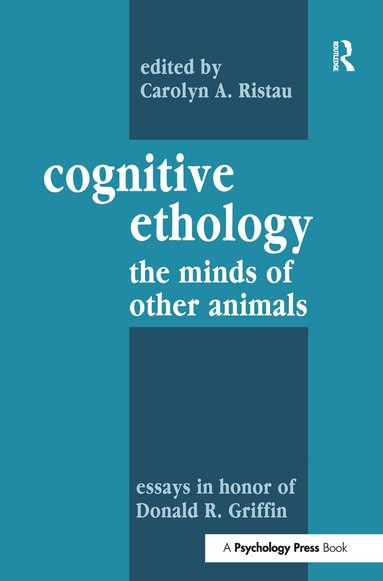 Carolyn A. Ristau, Peter Marler - Cognitive Ethology, Häftad