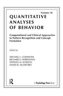 bokomslag Computational and Clinical Approaches to Pattern Recognition and Concept Formation