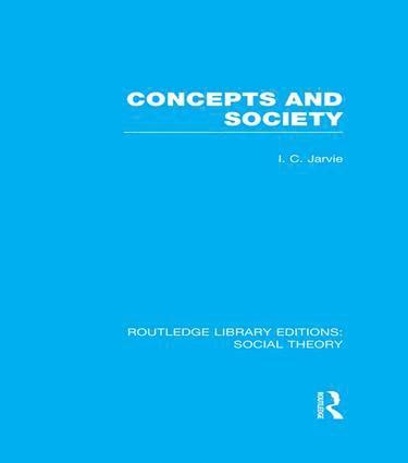 bokomslag Concepts and Society