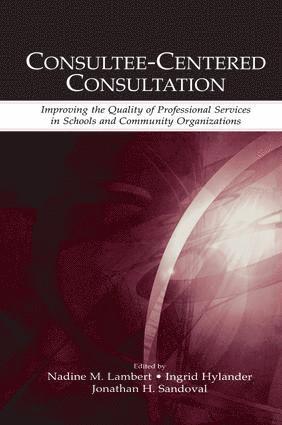 bokomslag Consultee-Centered Consultation