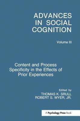 Content and Process Specificity in the Effects of Prior Experiences 1