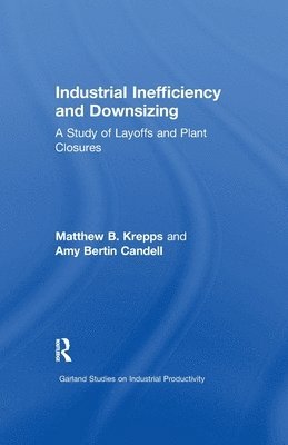 bokomslag Industrial Inefficiency and Downsizing