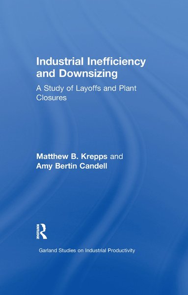 bokomslag Industrial Inefficiency and Downsizing