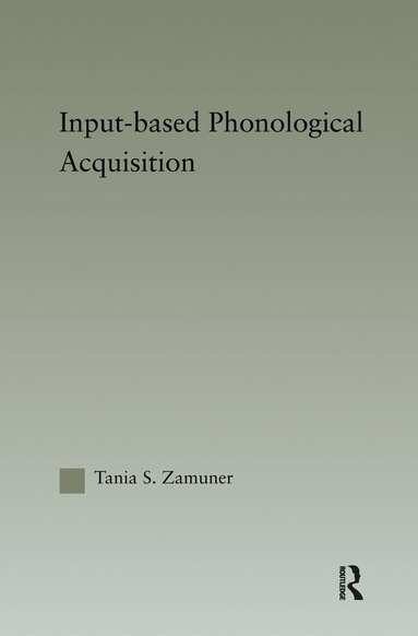 bokomslag Input-based Phonological Acquisition